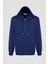 Erkek Düz Lacivert Sweatshirt 5