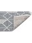 Murfreesboro Gri Geometrik Polipropilen Makine Halısı 4