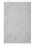 Mosta Gri Geometrik Polyester Makine Halısı 1