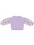 Kız Bebek Kolları Tül Detaylı Sweatshirt 2