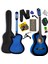 CG-395BL Mavi Renk Kesik Klasik Gitar 4/4 Yetişkin Boy Sap Ayarlı Full Set 1