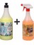 Oto Kalorifer ve Petek Temizleme (Solventli) 1 Lt & Susuz Motor Temizleme Spreyi 1 Lt 1