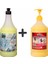Oto Kalorifer ve Petek Temizleme (Solventli) 1 Litre + Granüllü El Temizleme Kremi 1 Lt 1