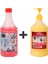 (Solventli) Oto Kalorifer ve Petek Temizleme 1 Lt & Granüllü El Temizleme Sabunu 1 Lt 1