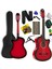 CG-395RD Kırmızı Renk Kesik Klasik Gitar 4/4 Yetişkin Boy Sap Ayarlı Full Set 1