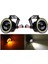 Universal Angel Mercekli LED Angel Turuncu Renk Sis Farı, 76MM 4