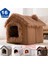 Stil 6 S Katlanabilir Kedi Evi Uyku Yatağı Sıcak Mağara Köpek Kulübesi Çıkarılabilir Yastık Mağara Yumuşak Yıkanabilir Kulübeler Kanepe Kediler Için Yavru Kedi Yavru Yuva (Yurt Dışından) 2