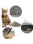 Siyah 40X50 cm Pet Kedi Kumu Mat Çift Katmanlı Su Geçirmez Çöp Kedi Yatak Pedleri Kediler Için Ev Temiz Süper Hafif Taşıması Kolay Pürüzsüz Yüzey (Yurt Dışından) 4