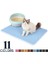 Bölünmüş Bejsarı 45X60CM Renkli Kedi Kumu Mat Çift Katmanlı Kedi Evi Kediler Için Evcil Hayvan Yatağı Mat Kaymaz Pedler Temiz Yıkanabilir Ev Evcil Hayvan Aksesuarları Su Geçirmez (Yurt Dışından) 2