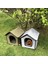 Kamuflaj L 50X40X45CM Katlanabilir Kedi Evi Su Geçirmez Kediler Için Ev Küçük Köpekler Açık Yavru Köpek Mağara Yuvası Evcil Hayvan Yatağı Iç Pedli Kedi Aksesuarları (Yurt Dışından) 2