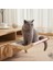 Battaniye 60X40 cm Sağlam Kedi Pencere Ahşap Montaj Asılı Yatak Pamuk Kanvas Kolay Yıkanabilir Çok Katlı Kontrplak Sıcak Satış Hamak Yuva Yatakları (Yurt Dışından) 5