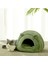 Beyaz L (50X40X38 Cm) Sıcak Kedi Yatak Pet Köpek Kedi Evi Kış Köpek Kedi Yastık Mat Kapalı Sepet Mağara Kulübesi Yuva Kediler Evcil Hayvanlar Için Ürünler Nido De Gato (Yurt Dışından) 4