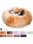 07 Pembe M 50CM Donut Köpek Yatağı Sıcak Yumuşak Uzun Peluş Evcil Hayvan Yastığı Küçük Büyük Köpek Evi Kedi Yatağı Yıkanabilir Köpek Kulübesi Kanepe Köpekler Malzemeleri (Yurt Dışından) 2