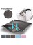 Siyah 45CMX60CM Prettybetter Kedi Kumu Mat Katlanabilir Çift Katmanlı Kediler Mat Alt Kaymaz Pet Kumu Katmanı Pet Kumu Yakalayıcı Mat Kedi Yastığı (Yurt Dışından) 2