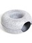 Açık Gri 60CMX27CM Büyük Kedi Evi Için Donut Kedi Yatağı Pet Kedi Tüneli Interaktif Oyun Çift Kullanımlı Kapalı Oyuncak Yavru Kedi Eğitimi Kedi Aksesuarları Yün Yatak 2 Kişi (Yurt Dışından) 1
