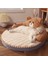 Kahve 52X52X22 cm Köpek Yatak Küçük Büyük Köpekler Için Yastıklı Yastık Uyku Yatakları ve Kediler Için Evler Süper Yumuşak Dayanıklı Yatak Çıkarılabilir Pet Mat (Yurt Dışından) 1