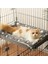 Kayışlı Mat L 75X50CM Yumuşak Flanel Kalınlaşmış Pet Yatak Mat Kayışlı Yumuşak Polar Kedi Kafesi Yatak Pedi Kedi Hamak Köpek Battaniye Yatak Mat Yavru Kedi Için Yastık (Yurt Dışından) 3