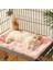 Kayışlı Mat L 75X50CM Yumuşak Flanel Kalınlaşmış Pet Yatak Mat Kayışlı Yumuşak Polar Kedi Kafesi Yatak Pedi Kedi Hamak Köpek Battaniye Yatak Mat Yavru Kedi Için Yastık (Yurt Dışından) 4