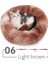 06 Açık Kahverengi Xxl 80 cm Donut Köpek Yatağı Sıcak Yumuşak Uzun Peluş Evcil Hayvan Yastığı Samll Büyük Köpek Evi Kedi Yatağı Yıkanabilir Köpek Kulübesi Kanepe Köpekler Malzemeleri (Yurt Dışından) 1