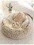 Açık Gri Uzun 65 cm Kış Yeni Stil Yumuşak Pet Yatak Yuvarlak Donut Peluş Sıcak Ev Yumuşak Uzun Peluş Yatak Kedi Yuvası Çanta Için 2 In 1 Kediler Kanepe Için Ürünler (Yurt Dışından) 5