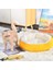 Yeşil Çap 30 cm Rahat Peluş Evcil Hayvan Yuvası Yuvarlak Kaşmir Sıcak Kedi Yuvası Rahat Kış Yakıt Olmadan Elektrik Olmadan (Yurt Dışından) 4