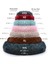 Kahve XS-40CM Yuvarlak Kedi Yatak Evi Uzun Peluş Pet Yatak Kediler Için Yastık Köpekler Için Mat Sıcak Evcil Hayvan Aksesuarları Ev Yıkanabilir Köpek Kanepe Yumuşak Uyku (Yurt Dışından) 3