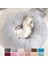 Pembe Çap 50 cm Donut Kedi Yatağı Yuvarlak Uzun Peluş Tam Boy Yıkanabilir Köpekler Için Pet Derin Uyku Yuvası Yumuşak Sıcak Yavru Mağara Köpek Kulübesi Aksesuarları (Yurt Dışından) 2