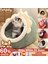 Koyu Yeşil - Stil A S Sevimli Kış Kedi Mağara Yatağı Sıcak Pet Sepeti Yavru Köpek Kulübesi Kedi Evi Çadır Yumuşak Küçük Köpek Mat Yastık Kediler Için Yıkanabilir Yastık Yatakları (Yurt Dışından) 2