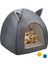 Donanma L-Fit 4-5 kg Evcil Hayvan Için Sevimli Kedi Yatağı Yavru Sıcak Ev Katlanabilir Köpekler Yuva Uyku Peluş Paspaslar Yumuşak Kedi Evi Rahat Kedi Yastık (Yurt Dışından) 2