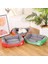 Çim Yeşili M 55X40X12CM Büyük Köpek Yatağı Sıcak Yumuşak Evcil Hayvan Yastığı Yıkanabilir Kedi Mat Su Geçirmez Köpek Kulübesi Yatak Dikdörtgen Orta Köpekler Için Köpek Evi Sepetleri Xl (Yurt Dışından) 4