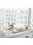 Haki 55X35 cm Rulman 20 kg Kedi Asılı Yataklar Evcil Hayvan Hamağı Yatak Kedi Güneşli Pencere Koltuğu Montajı Kediler Için Kitty Rahat Kedi Pet Yatak Rafı Koltuk Yatakları (Yurt Dışından) 1