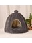 Siyah D38X32CM Sıcak Kedi Mağara Yatak Kabak Kapşonlu Köpek Yatağı Köpek Kulübesi Isınma Sarılma Uyku Evi Yastık Küçük Kediler Köpekler Köpek Yavrusu Yavru Tavşan (Yurt Dışından) 2