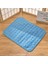 Mavi M 62X50 cm Kedi Köpek Serin Yatak Paspasları Yaz Kediler Köpekler Için Soğutma Mat Nefes Alabilir Pet Buz Pedi Yıkanabilir Yavru Kanepe Yastığı Kedi Köpek Aksesuarları (Yurt Dışından) 1