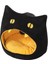 Kara Kedi 36X36X36CM Tatlı Kedi Yatak Rahat Yumuşak Sıcak Pet House Sepeti Küçük Köpek Için Ayrılabilir Yatak Yavru Kedi Tasarım Peluş Kedi Için Açık Kapalı Sepet (Yurt Dışından) 1