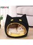 Kara Kedi 36X36X36CM Tatlı Kedi Yatak Rahat Yumuşak Sıcak Pet House Sepeti Küçük Köpek Için Ayrılabilir Yatak Yavru Kedi Tasarım Peluş Kedi Için Açık Kapalı Sepet (Yurt Dışından) 2