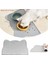 48X27 cm Mavi Pet Silikon Gıda Mat Taşınabilir Su Geçirmez Sızdırmaz Kaymaz Besleme Paspasları Kase Ped Yastık Kediler Köpekler Için Evcil Hayvan Ürünleri (Yurt Dışından) 2