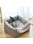 Gri Izgara L 35X33X30CM Yumuşak Yuva Köpek Kulübesi Evcil Hayvan Yatağı Kediler Köpekler Için Uyku Tulumu Mat Pedi Çadır Mağara Evi S Kış Sıcak Köpek Yatakları Renkler Aksesuarlar (Yurt Dışından) 3