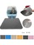 Kahve 30X30CM Pet Kedi Kumu Matı Tuvalet Su Geçirmez Çift Katmanlı Kedi Kumu Kumu Matı Eva Katlanabilir Evcil Hayvan Halı Yatak Pedleri Kediler Için Evcil Hayvan Malzemeleri (Yurt Dışından) 2
