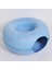 Mavi 50X20CM Donut Kedi Yatağı Pet Kedi Tüneli Interaktif Oyun Oyuncak Kedi Yatağı Çift Kullanımlı Kapalı Oyuncak Yavru Spor Ekipmanları Kedi Eğitim Oyuncak Kedi Evi (Yurt Dışından) 1