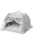 Pembe Çiçekler S 41X41X35 cm Tatlı Prenses Kedi Yatağı Genel Teepee Kapalı Rahat Hamak Zeminler Katlanabilir Kedi Çadırı Köpek Evi Yatak Evcil Hayvan Sepeti Yastık (Yurt Dışından) 4