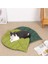 C-38X28CM Yaprak Şekli Yumuşak Köpek Yatağı Mat Yumuşak Sandık Pedi, Büyük Orta Küçük Köpekler ve Kediler Için Makinede Yıkanabilir Yatak Köpek Kulübesi Pedi (Yurt Dışından) 5