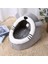 Pembe Kulaklar M 40X38X34CM Tatlı Kedi Yatağı Derin Uyku Konfor Sıcak Evcil Hayvan Sepeti Rahat Yavru Şezlong Kapalı Köpek Uyku Yastığı Kedi Evi Çadır Yumuşak Mağara Pet Mat (Yurt Dışından) 4