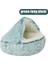 GWE008 40CM Yeni Yumuşak ve Rahat Sıcak Yarı-Kapalı Kedi Yatak Pet Kedi Yatağı Yarı-Kapalı Köpek Kulübesi Köpek Yatağı Uyku Koruma Artefaktı (Yurt Dışından) 1
