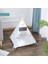 Tip C 1 ZK30 Pet Teepee Köpek Kedi Yatağı Beyaz Kanvas Köpek Kanvas Sevimli Ev-Taşınabilir Yıkanabilir Köpek Çadırları Dogcat Pet Köpek Yavrusu Yatağı (Yurt Dışından) 1