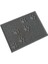 Resimde Gösterildiği Gibi Gri 40X30 cm Pet Kedi Kumu Mat Paw Baskı Besleme Kasesi Placemat Kedi Yatak Pedleri Kaymaz Su Geçirmez Çöp Trapper Paspaslar Kedi Aksesuarları (Yurt Dışından) 1