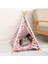 Tip 1 50CMX48CMX60CM Kedi Çadır Evi Yavru Yatak Taşınabilir Yıkanabilir Teepee Yavru Kedi Için Kalın Yastık ile Kapalı Açık Çadır Kedi Malzemeleri Pet Teepee (Yurt Dışından) 1