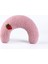 Pembe 24X20X7CM Trendy Kişiselleştirilmiş Kedi Köpek Uyku Pet Özel Moda U-Şekilli Yastık Boyun Koruyucu Derin Uyku Yavru Kedi Kafalık Almohada Gato (Yurt Dışından) 1