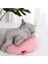 Pembe 24X20X7CM Trendy Kişiselleştirilmiş Kedi Köpek Uyku Pet Özel Moda U-Şekilli Yastık Boyun Koruyucu Derin Uyku Yavru Kedi Kafalık Almohada Gato (Yurt Dışından) 3