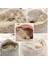 Kahverengi A Xs (35X35) cm Kış Uzun Peluş Pet Kedi Yatağı Yuvarlak Kedi Yastık Kedi Evi 2 In 1 Sıcak Köpek Sepeti Kedi Uyku Tulumu Kedi Yuva Kulübesi Küçük Köpek Kedi Için (Yurt Dışından) 4