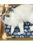 5mavi Ayı 51X44X13 cm Yükseltilmiş Kedi Yatak Evi Kedi Hamak Yatak Ahşap Kanvas Kedi Salon Küçük Köpekler Için Yatak Tavşan Kediler Dayanıklı Tuval Pet House Malzemeleri (Yurt Dışından) 4